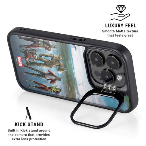 Marvel Guardians of the Galaxy Hero Squad iPhone 15 Pro Kickstand Case